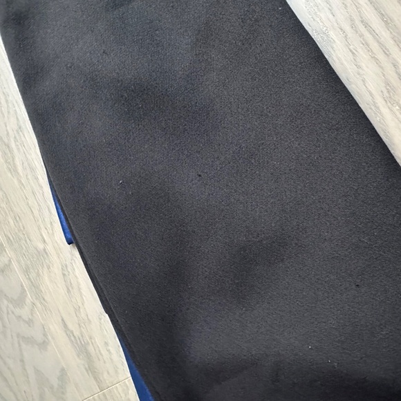 Elegant Black and Blue Strapless Dress - Picture 14 of 14